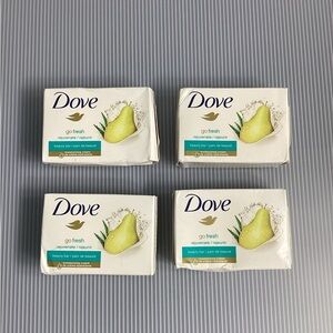 Set of 4 Dove Go Fresh Rejuvenate Beauty Soap Bars #1